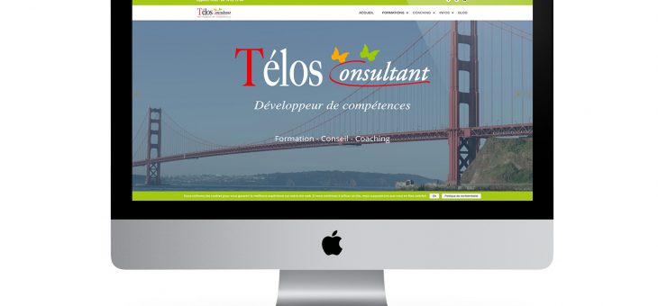 Le site Télos Consultant fait peau neuve